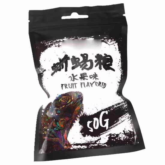Imballaggio alimentare in plastica ecologica personalizzato da 5 kg/10 kg/15 kg con cerniera e 8 sacchetti per alimenti per animali con chiusura laterale