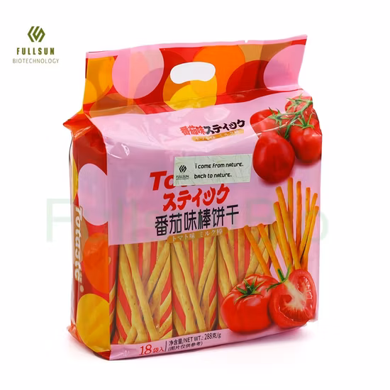 Custodia con chiusura lampo trasparente per caramelle promozionali in plastica stampata personalizzata con sacchetti per alimenti per imballaggio lecca-lecca con manico